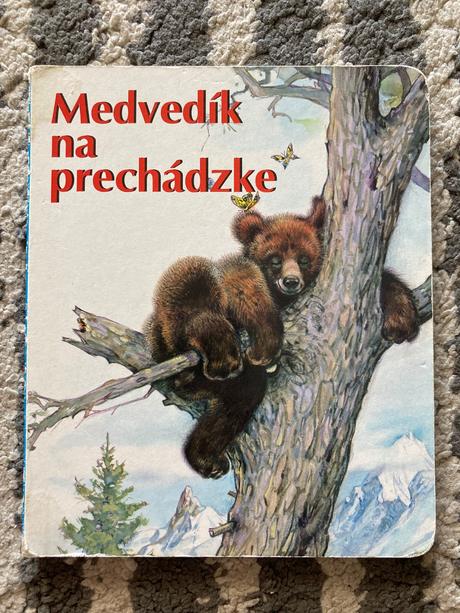 Veselé šteniatka a medvedík na prechádzke, 