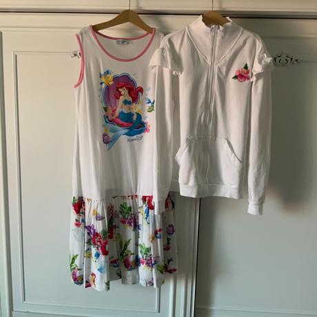 Komplet monnalisa - šaty + mikina č. 152, 11-12 r., monnalisa,152