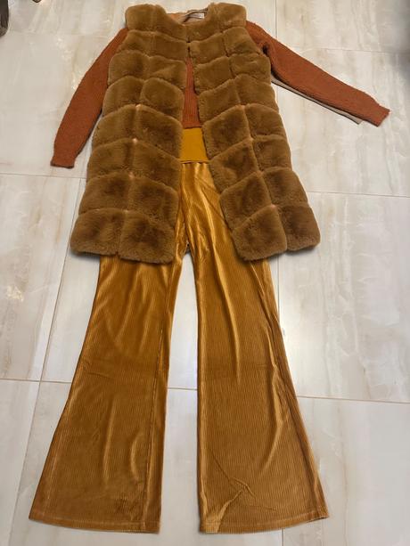 Kožušinova vesta + veci, l