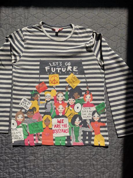 Dievčenské tričko boboli č 152, 152