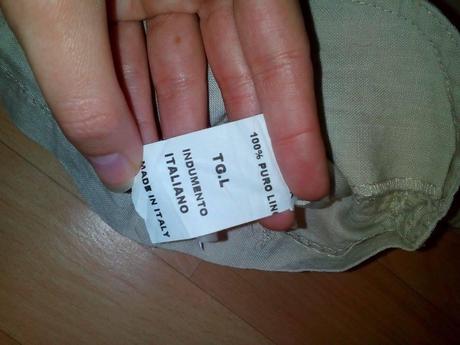 Kvalitné talianské ľanové sako, m