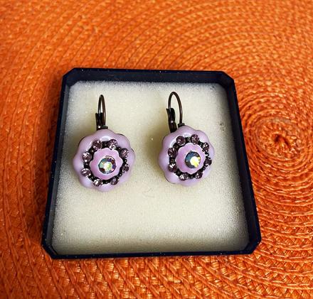 Starožitné viktoriánske náušnice, 