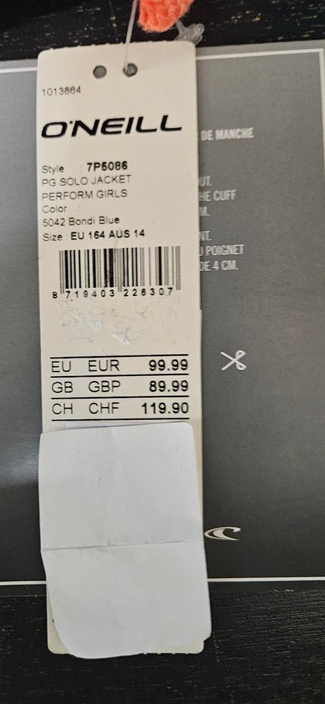 O'neill dievčenská zimná bunda veľkosť 14 rokov, o'neill,164