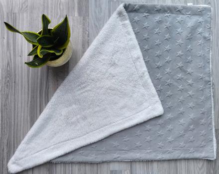 Krásna teplá deka do kočíka 100/75cm,