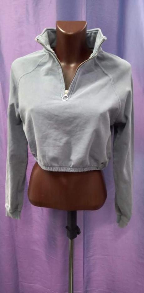 Crop mikina, s