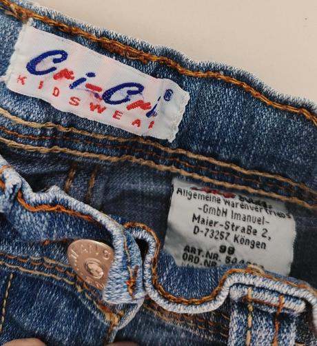 Široké džínsy cri cri, 98