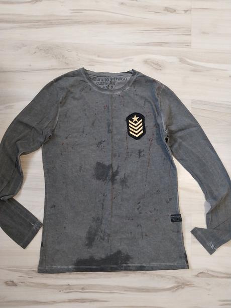 Tričko dlhými rukávmi, s