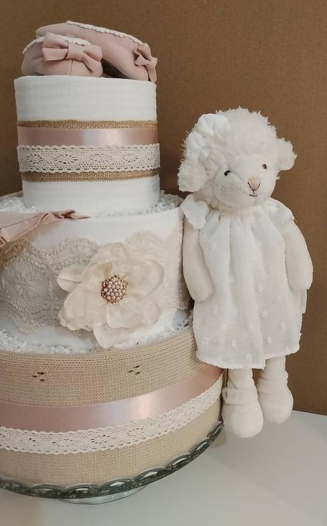Luxusná plienková torta little luxury baby,