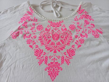 Biele oversize tricko, 