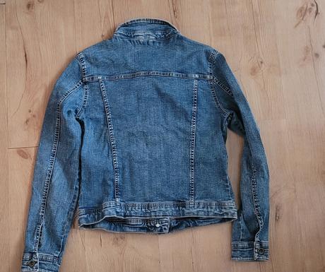 Elastická rifľová bunda, only,m