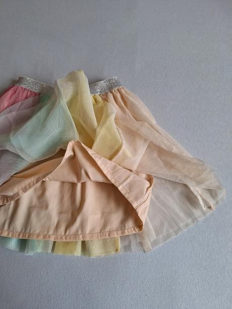 Rainbow sukňa - pastelovo farebná zn. next 3-6 r., next,104