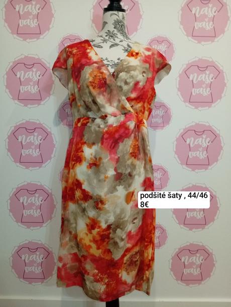 Podšité šaty 44/46, 44
