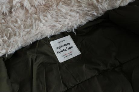 Zimná predĺžená bunda, zara,164