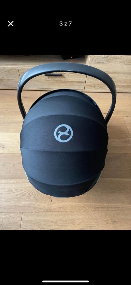 Cybex cloud t-i size (0-13kg) sepia black platinum, cybex