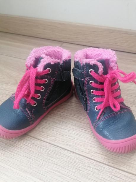 Protetika - zimné barefootové topánky amis fuxia, protetika,23