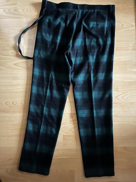 Kárované nohavice, stradivarius,l