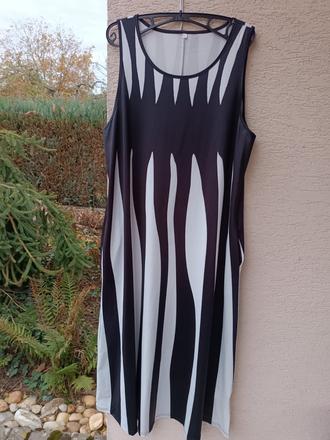 Šaty bez rukávov, xl