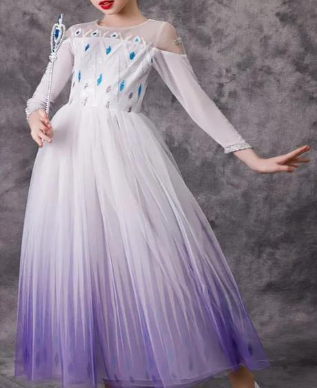 Kostým šaty princez elza ľadové kráľovstvo frozen,