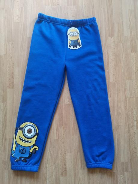 Minions chlapčenské tepláky veľkosť 5-6 rokov, 110 / 116