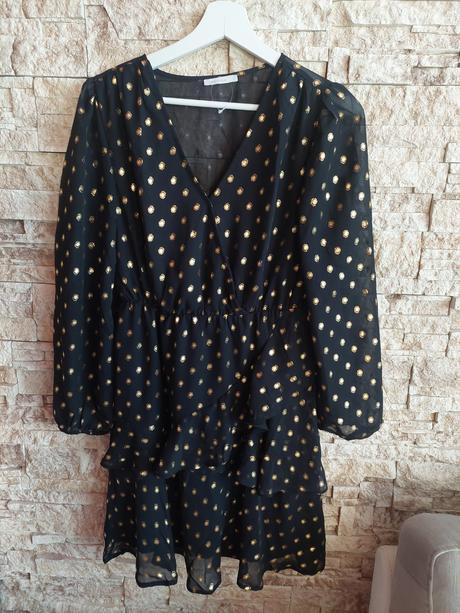 Šifónové šaty s, s