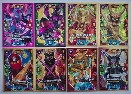 Zberateľské kartičky lego ninjago (r.2023), 