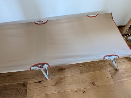 Kempingova posteľ,