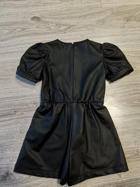 Dievčenský štýlový koženkovy overal, terranova,110