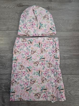 Frozen elza súprava čiapka a šál, h&m,128