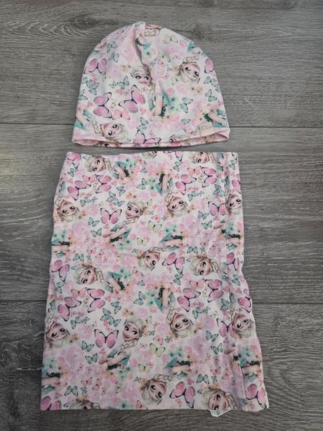 Frozen elza súprava čiapka a šál, h&m,128