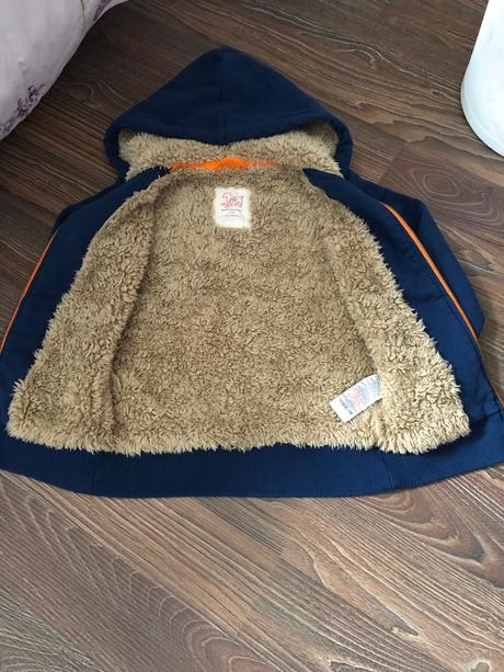 Mikina oteplena, mini boden,104