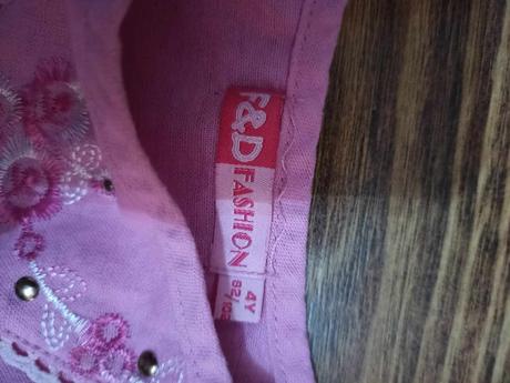 Ružové šatočky veľkosť 92/102, 92