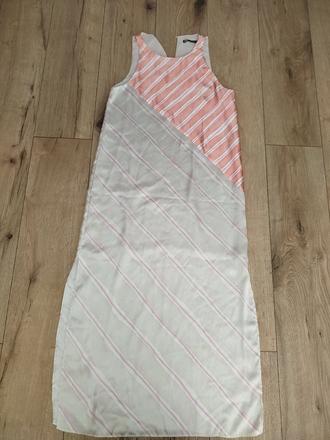 Elegantné pruhované šaty zara, zara,s