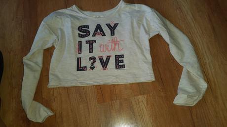 Dievčenský crop top, 146
