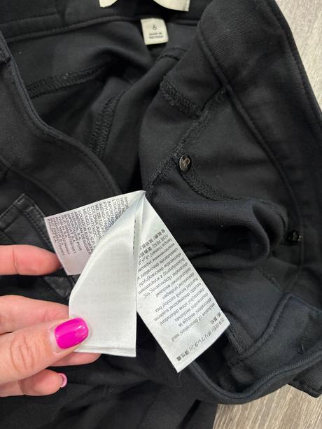 Calvin klein jeans cierne nohavice č.s, calvin klein,s