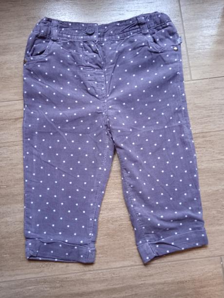 Menčestrové nohavice, veľ. 74, ergee,74