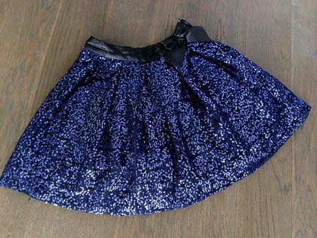 Krasna flitrovana viacvrstvova podsita suknicka, george,146