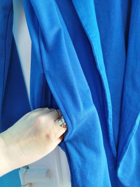 Modrý kardigán 40/42, bonprix,l