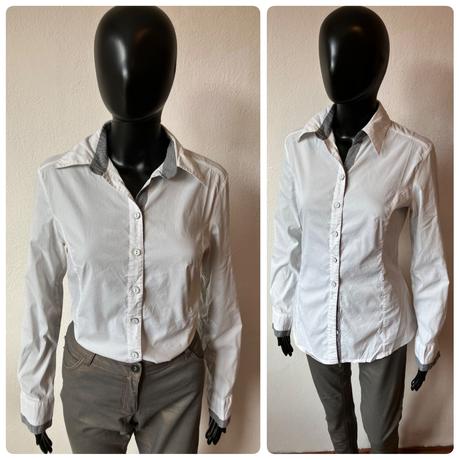 Dámska biela košeľa, m