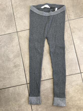 Pletené legíny, h&m,110