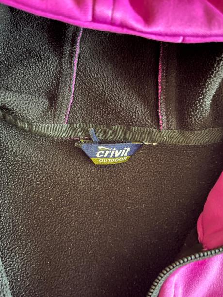 Softshellová outdoor bunda 122/128, crivit,122