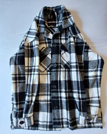 Kockovaný kabát, tally weijl,xl