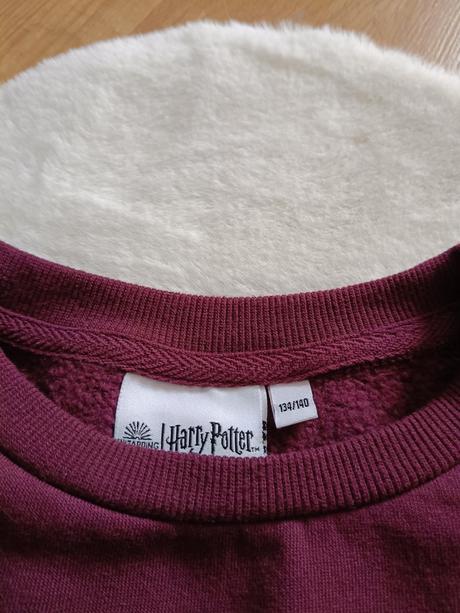 Hrejivá dievčenská predĺžená mikina harry potter, 134