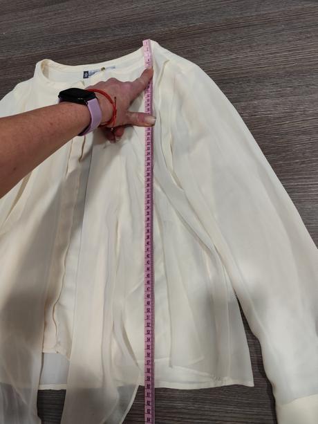 Krémová blúzka jennifer lopez veľ. s, s