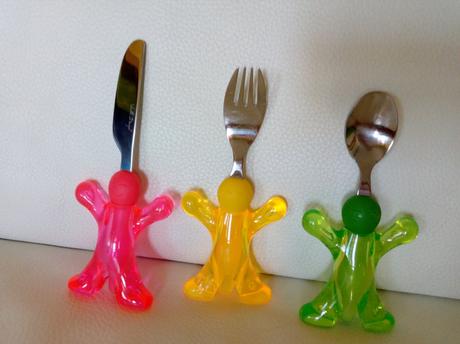 Detský príbor s panáčikmi, 