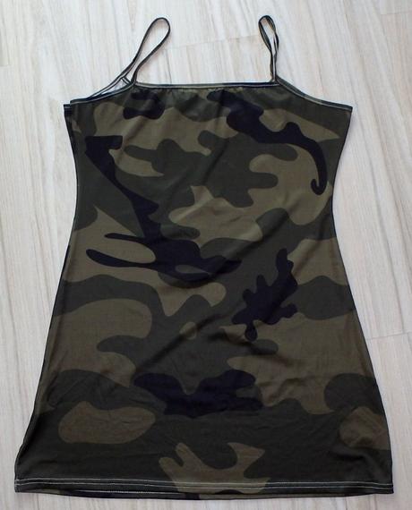 Army maskáčové zelené minišaty/tunika, v. m/l/xl, s