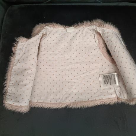 Kožušinova vesta, h&m,74