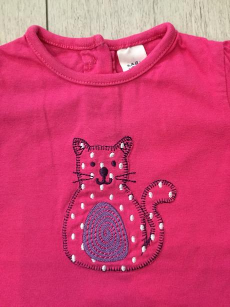 Dievčenske tričko 3-6 mesiacov, baby club,68