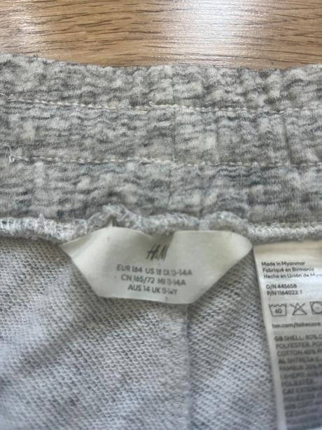 Teplákové kraťasy, h&m,164
