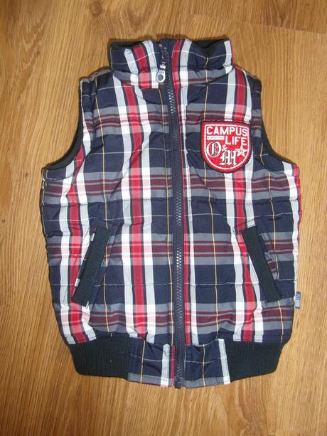 Zateplená vestička na 2-3roky, 92