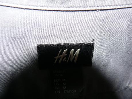 Slim fit kosela m/l, h&m,m